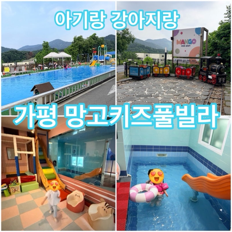 가평 망고키즈풀빌라 후기｜아기랑 강아지랑 1박 추천