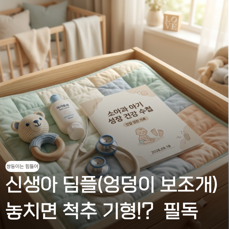 신생아 딤플, 척추/척수 기형? 초음파 검사와 치료 및 수술 여부 총정리
