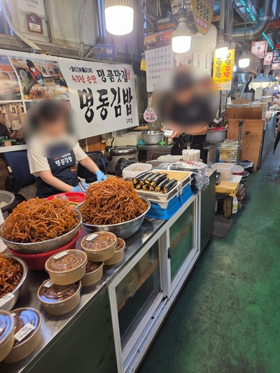 경주 성동시장 우엉김밥, 보배김밥 명동김밥 어디로 갈까?