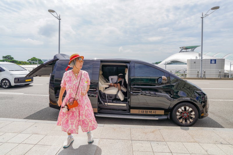 인천공항 콜밴 대형택시 요금 5인가족 출국 후기