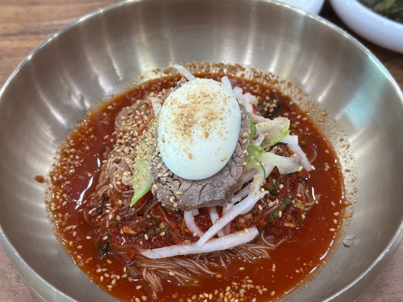 태안해양치유센터 근처 함흥냉면 맛집 송하면옥 추천 후기
