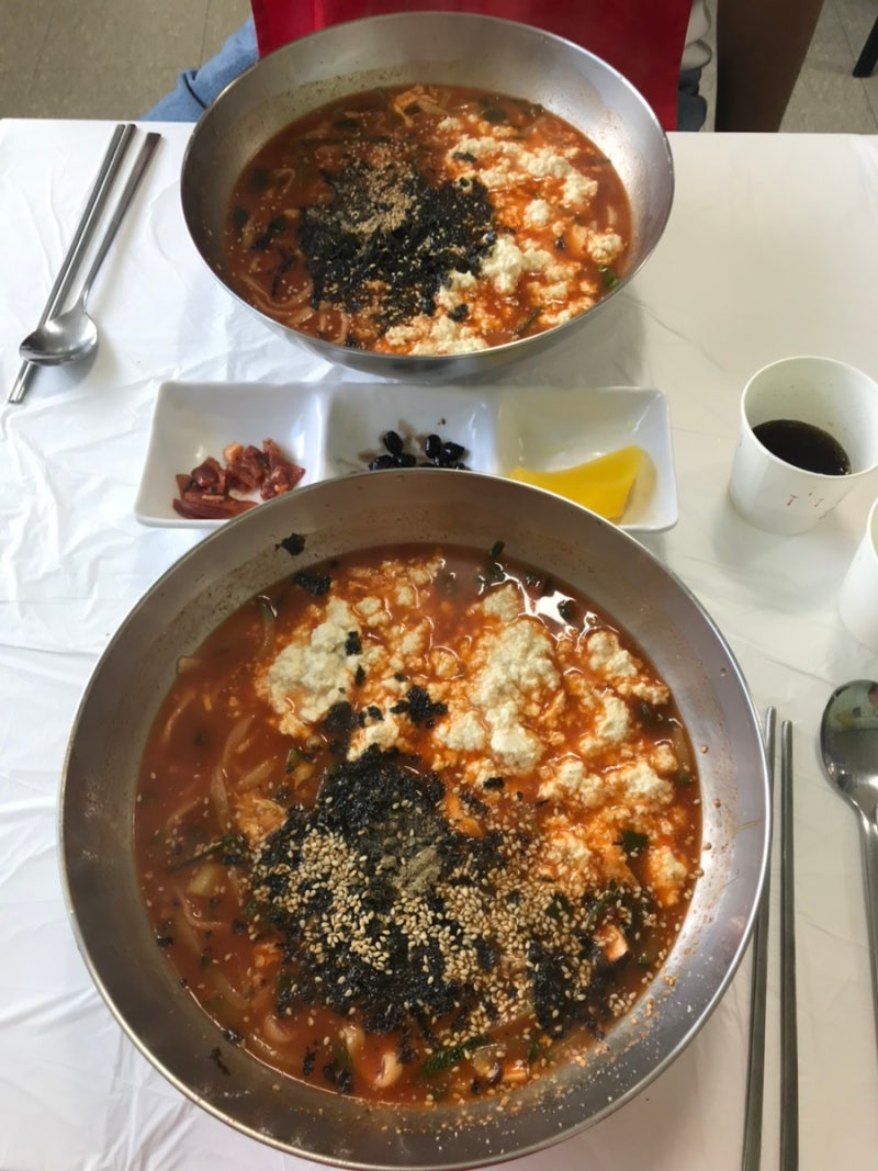 [강릉/포남동] 강릉역 장칼국수 맛집 강릉순두부장칼국수 솔직후기