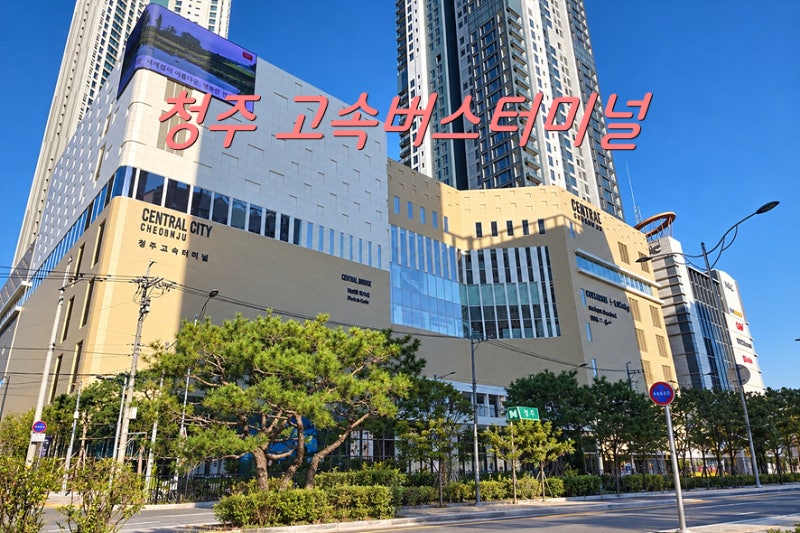 청주 고속버스터미널 버스 시간표 및 예매 주차장 요금 카페 센트럴