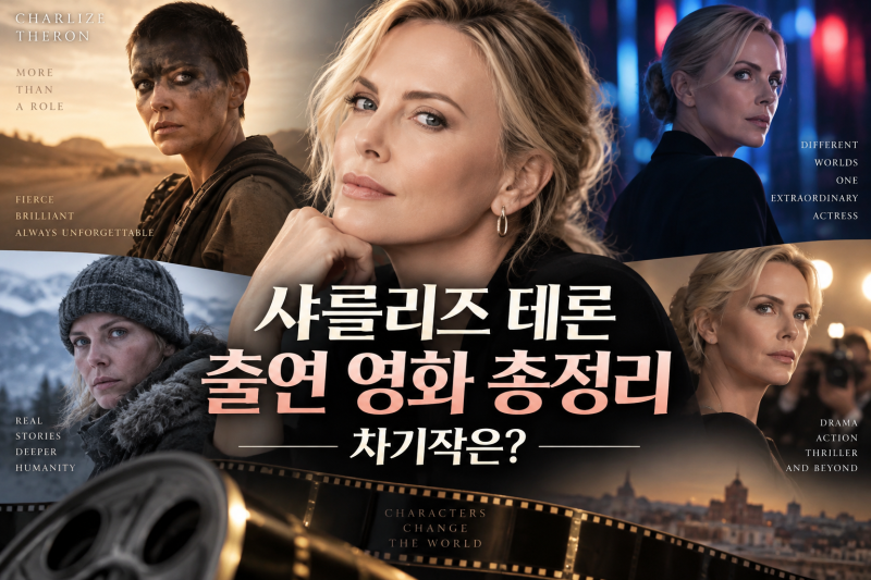 샤를리즈 테론 출연 영화 총정리, 차기작은 무엇일까?