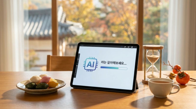 추석 인사말 AI 만들기 - 9월 25일 추석, 무료로 카톡 카드 3분 완성 총정리