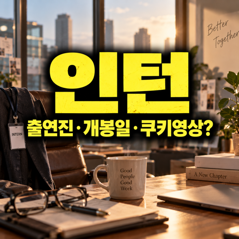 영화 인턴 원작과 뭐가 다를까? 최민식·한소희 출연진·러닝타임·쿠키영상 정리