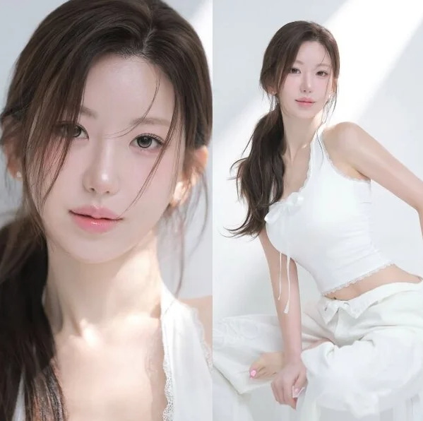 '마동석♥' 예정화, 10대보다 더 뽀얗네…눈길 사로잡은 '백옥 피부'