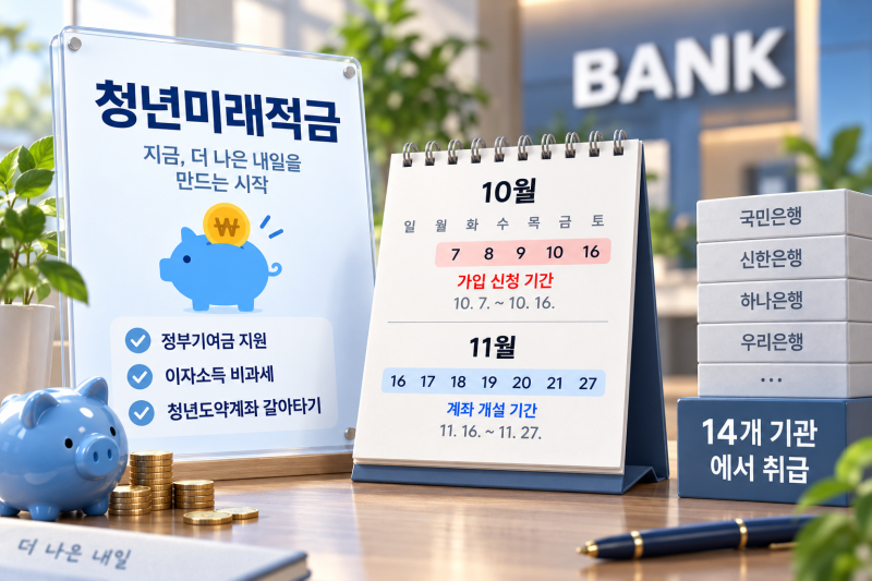청년미래적금 2차 신청 일정 발표, 연 최고 19.4% 체감 수익률과 소급 적용 조건 팩트체크