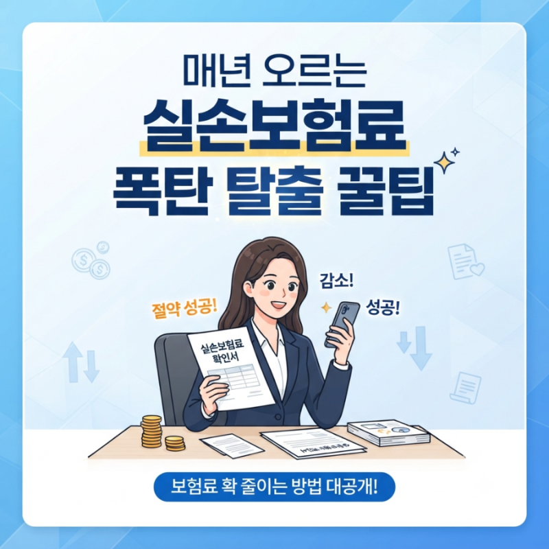 "내 보험료만 왜 이렇게 비쌀까?" 실손보험 인상 원인과 현실적인 절약 꿀팁 4가지