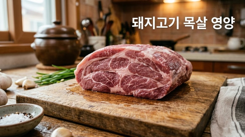 돼지고기 목살 구이 영양 조리법