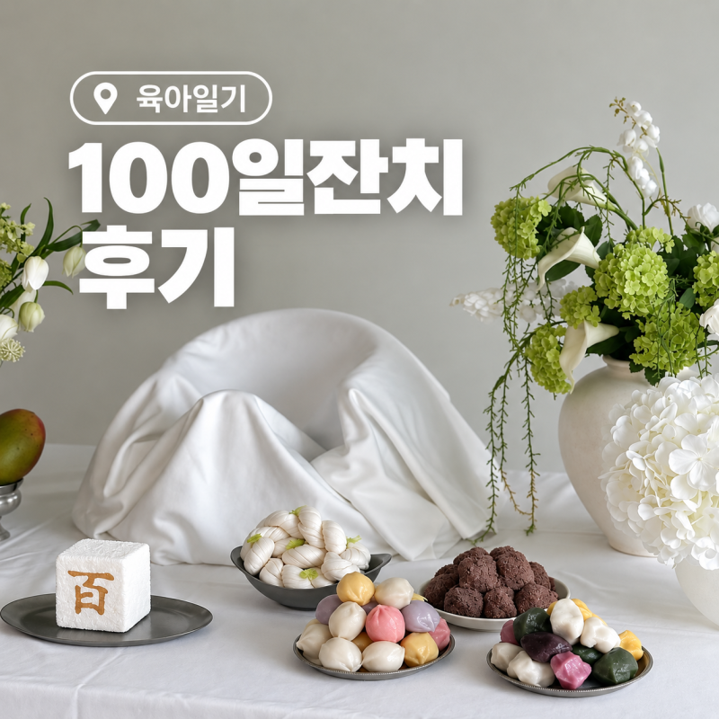 부산 아기 백일잔치 후기｜마이러브 백일상·떡공방형제·빌라쥬 드 아난티 루(룸)