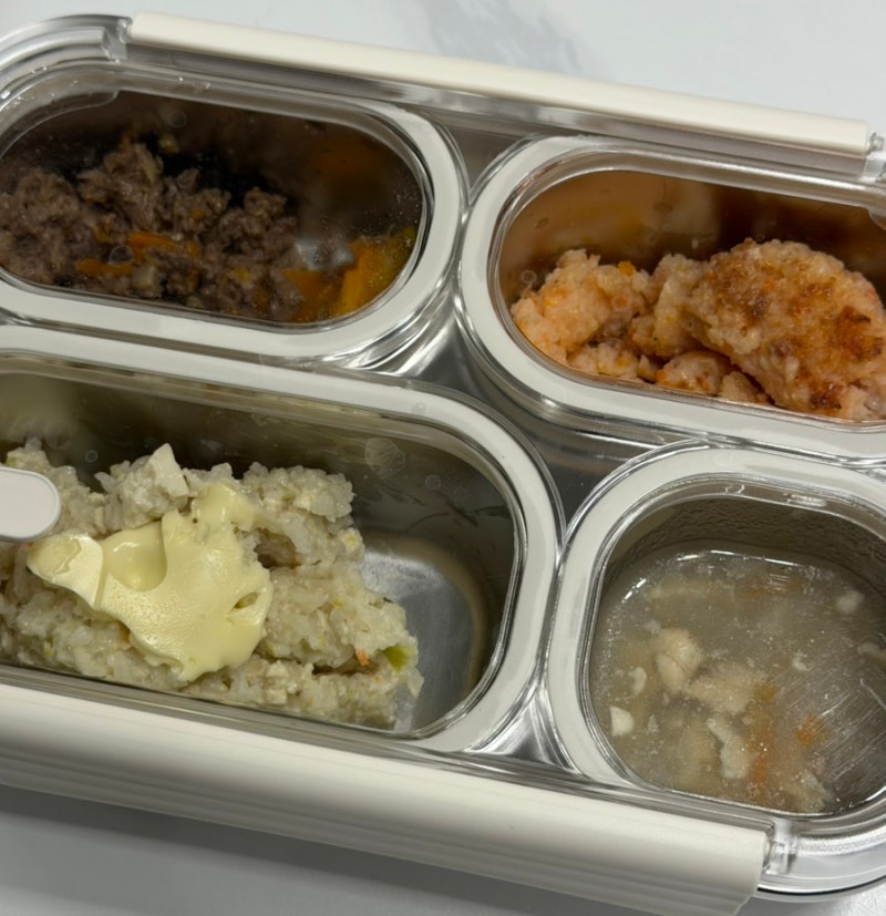 유아식 식판 추천•직장인 전자레인지 도시락통 | 흔들어도 음식이 섞이지 않아 더 좋은 식....