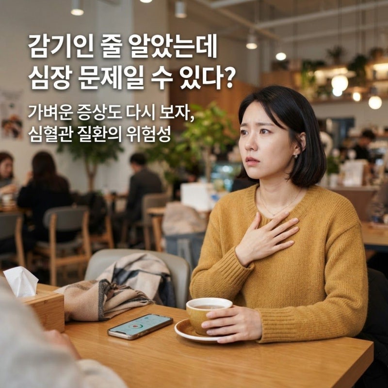 “가슴만 아픈 게 아니다” 심장질환이 보내는 의외의 위험 신호 4가지