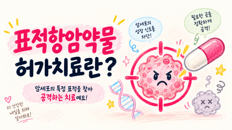 표적항암약물허가치료란? 암보험 가입 전 꼭 확인해야 할 것