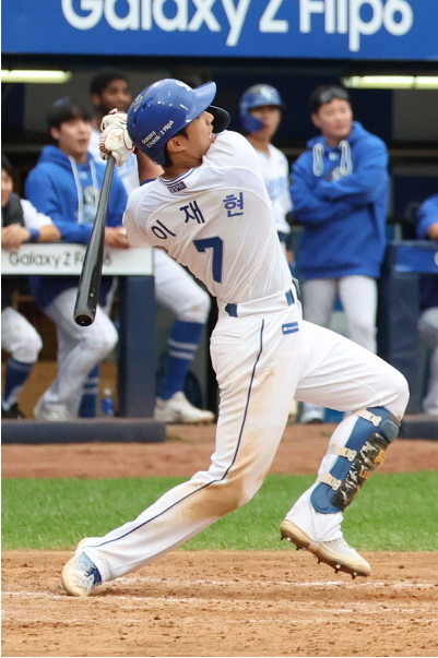 이재현 연봉 프로필, KBO 최초 포스트시즌 초구 홈런