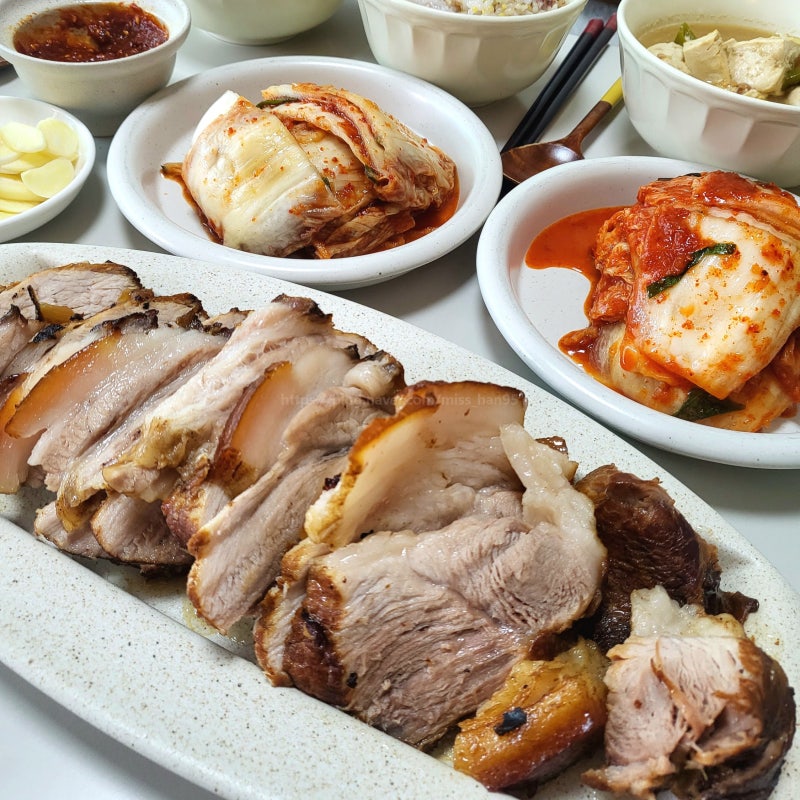 물없이 수육 만들기 무수분수육 앞다리살로 만드는 촉촉한 수육 레시피