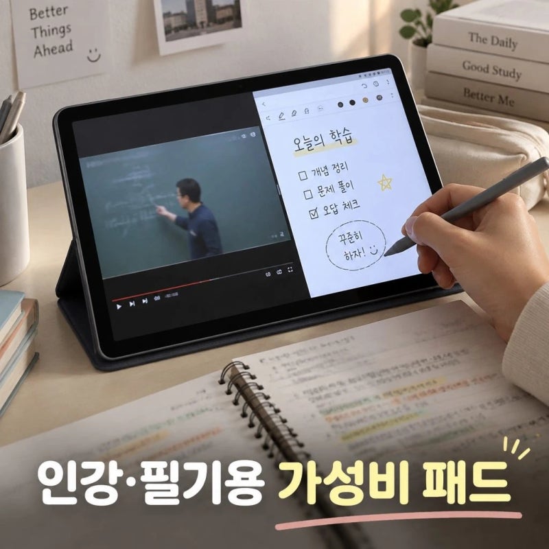 삼성전자 갤럭시탭 S10 라이트 WIFI 128GB 그레이 SM-X400 학습용 후기 스펙