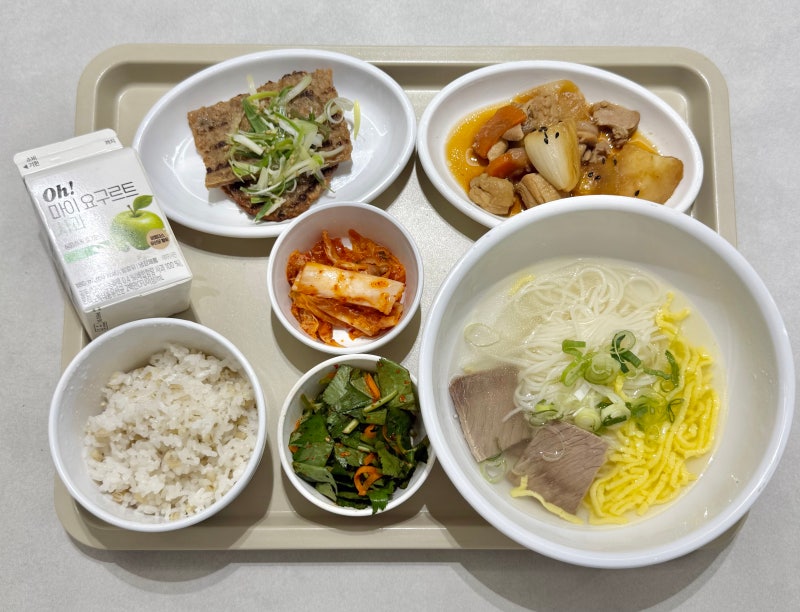 대구더하다한방병원 9월 4주차 주간식단표 [2026]