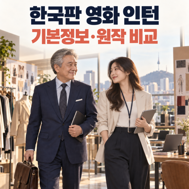 [영화] 인턴 기본정보·줄거리｜최민식·한소희, 원작과 달라진 점