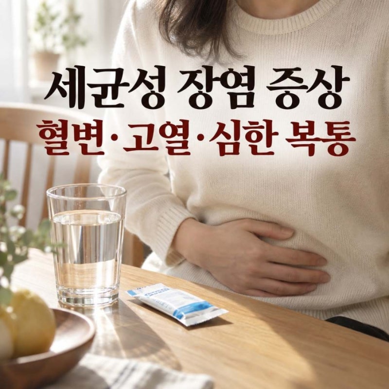세균성 장염 증상, 혈변·고열·탈수 때 진료가 필요한 신호