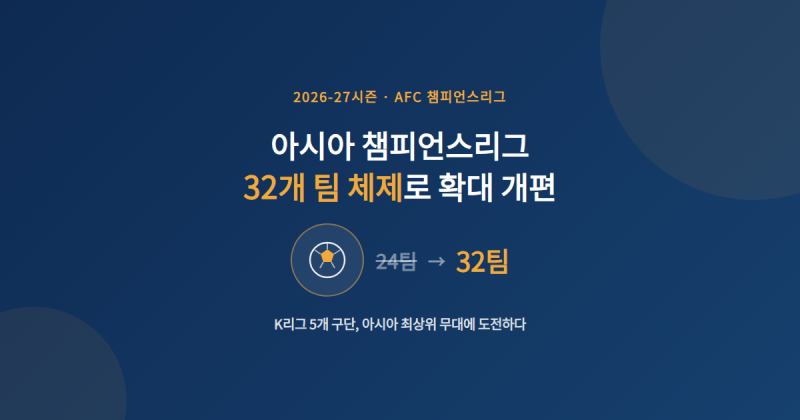 아시아챔피언스리그 총정리