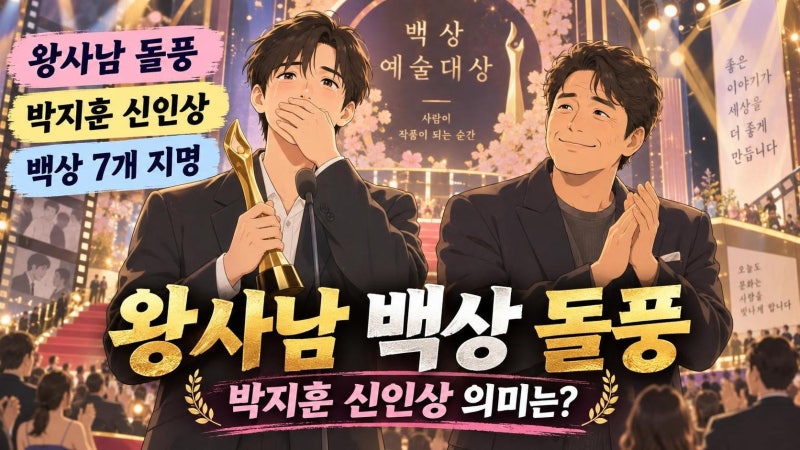 왕과 사는 남자 백상예술대상 7개 부문 지명 이유와 박지훈 신인상 의미