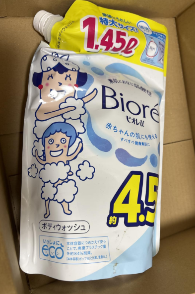 비오레 u 바디워시 플레인 리필 1450ml 사용 후기