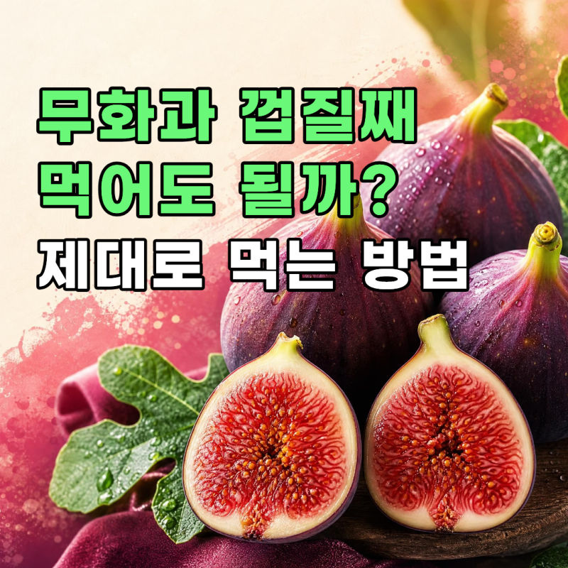 무화과 먹는법부터 칼로리 효능 부작용 총정리