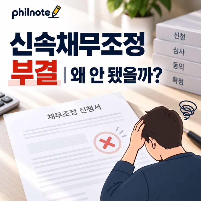 신속채무조정 부결｜왜 안 됐을까? 반려·부동의까지 정리