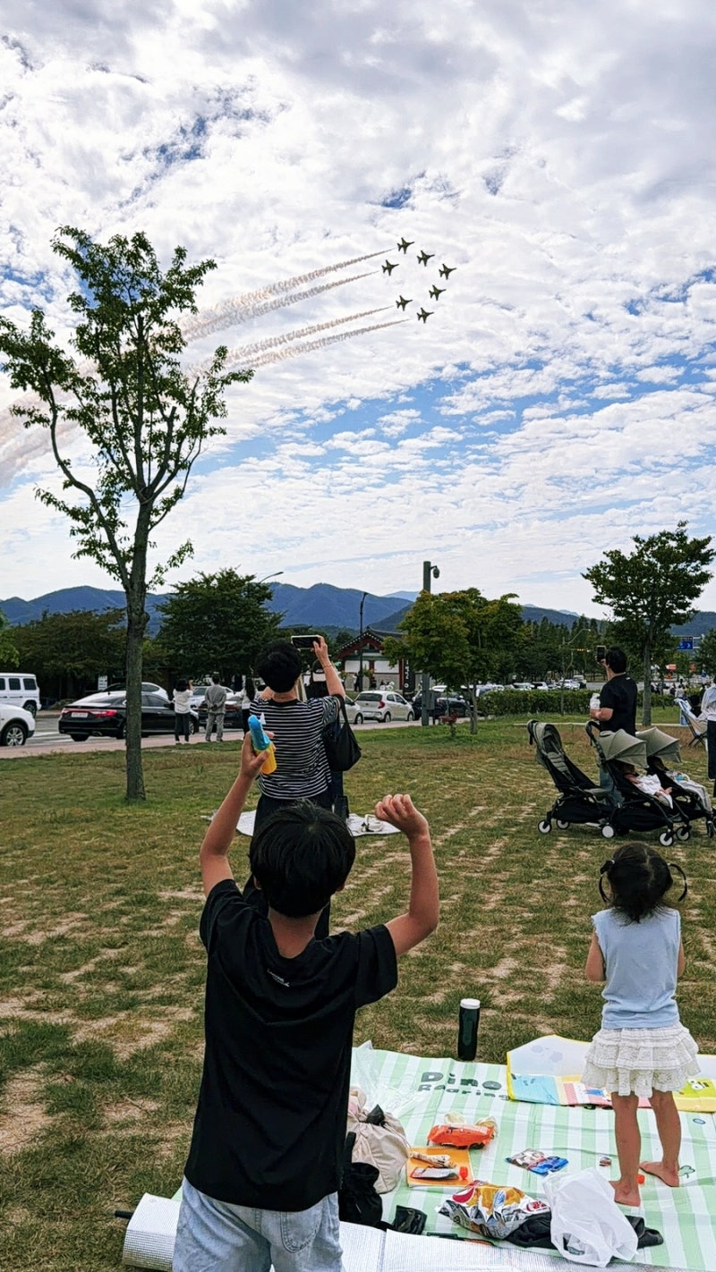 경주 블랙이글스 에어쇼 오늘 하나요? 비 와도 진행 / 우천시 취소 상황