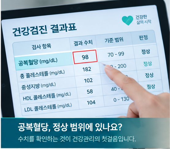 "아직 당뇨는 아니라는데" 2030 공복혈당 100~125 재검사·관리 가이드