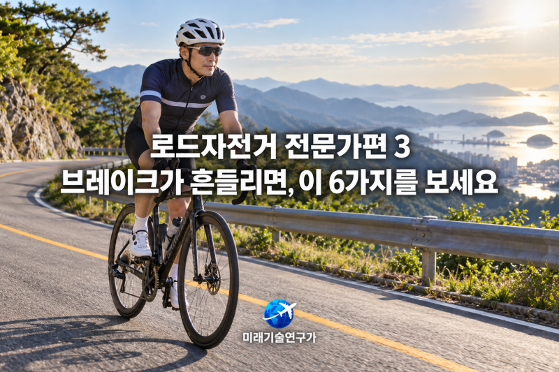 로드자전거 전문가편 3｜브레이크를 잡을 때 자전거가 흔들린다면, 속도보다 먼저 봐야 할 6....