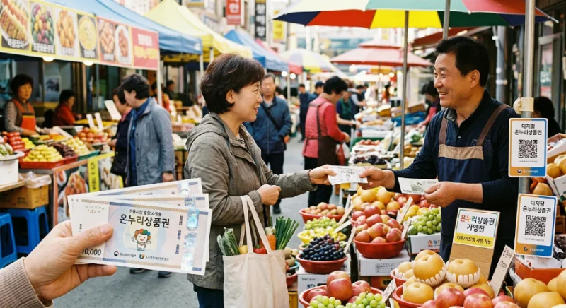 대구·울산·광주 전통시장 온누리 환급, 9월 20일까지 최대 4만원 받는 조건