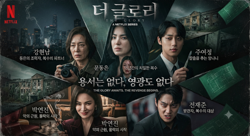 더 글로리 출연진 근황송혜교·이도현·임지연·염혜란·박성훈, 지금은?