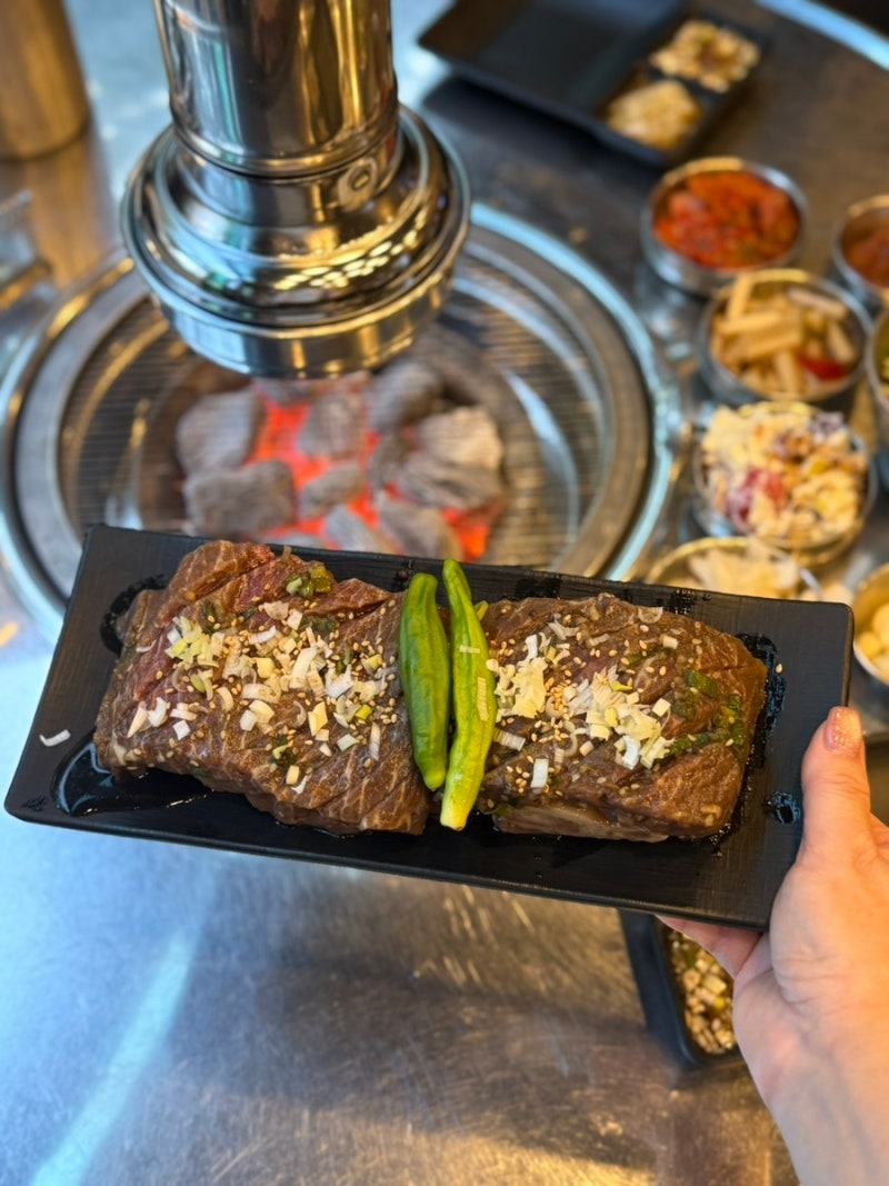 잠실 롯데월드 석촌호수 맛집 문정갈빗집 양념갈비 추천
