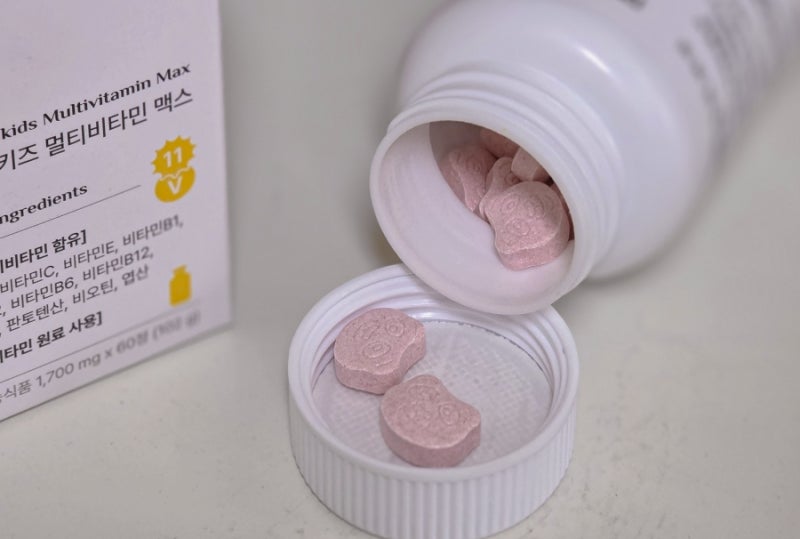 퓨어젠 키즈 멀티비타민 맥스 후기, 초등학생 영양제 고를 때 본 3가지