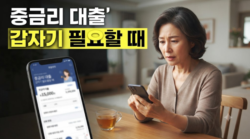 최저 5%대 중금리 생활안정대출 조건과 한도, 신청 방법 총정리