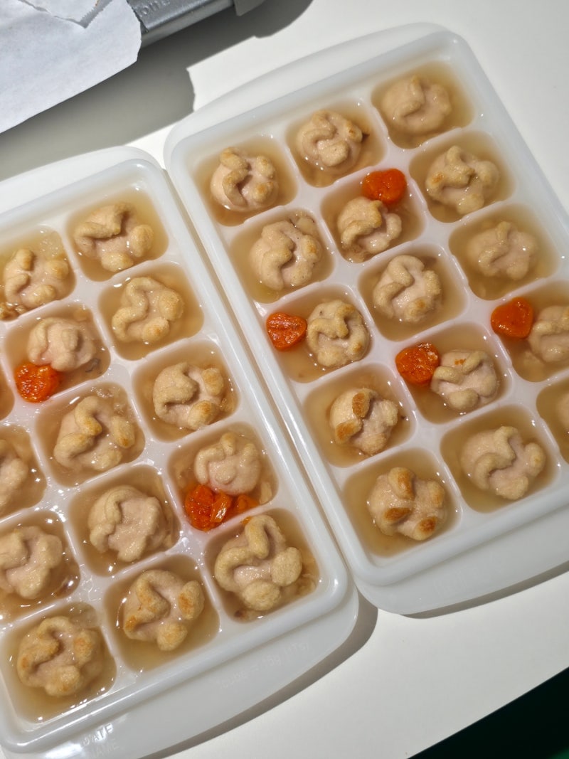 집에서 강아지 삼계탕 큐브 만들기 | 강아지 보양식 회복식 | 레시피 공유