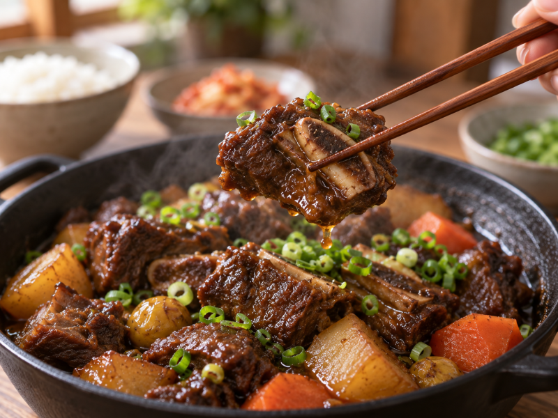 핏물 빼기와 데치기 순서!