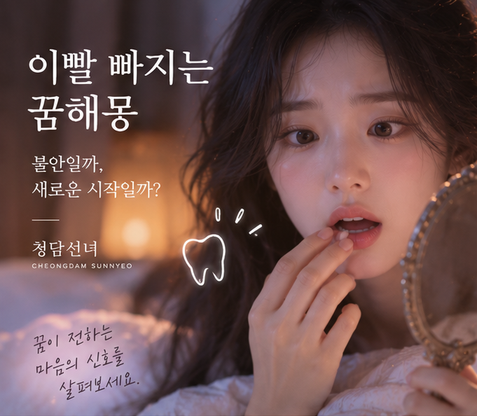 이빨 빠지는 꿈해몽｜앞니·어금니 빠지는 꿈, 피나는 꿈 의미