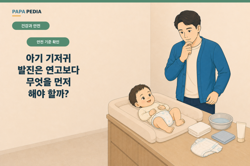 아기 기저귀 발진은 연고보다 무엇을 먼저 해야 할까?