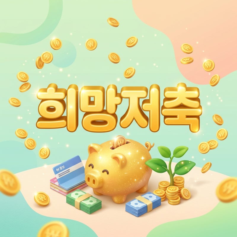 10만 원 넣으면 최대 1,440만 원 목돈 마련! 2026년 희망저축계좌 1·2 신청 가이드