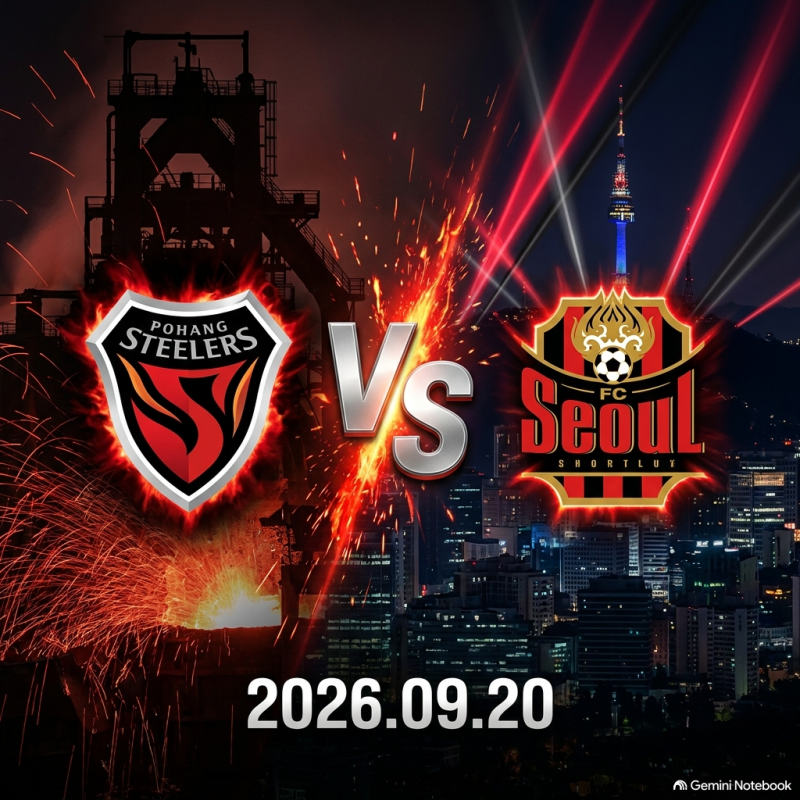 [K리그1] 우승까지 13점, 선두 서울의 상주 원정 — 포항 vs 서울