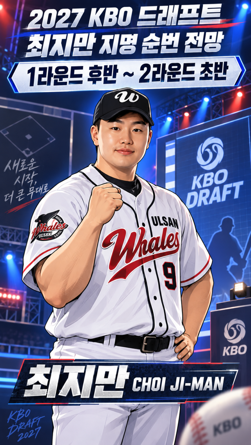 35세 신인 최지만 2027 KBO 드래프트 강점과 우려