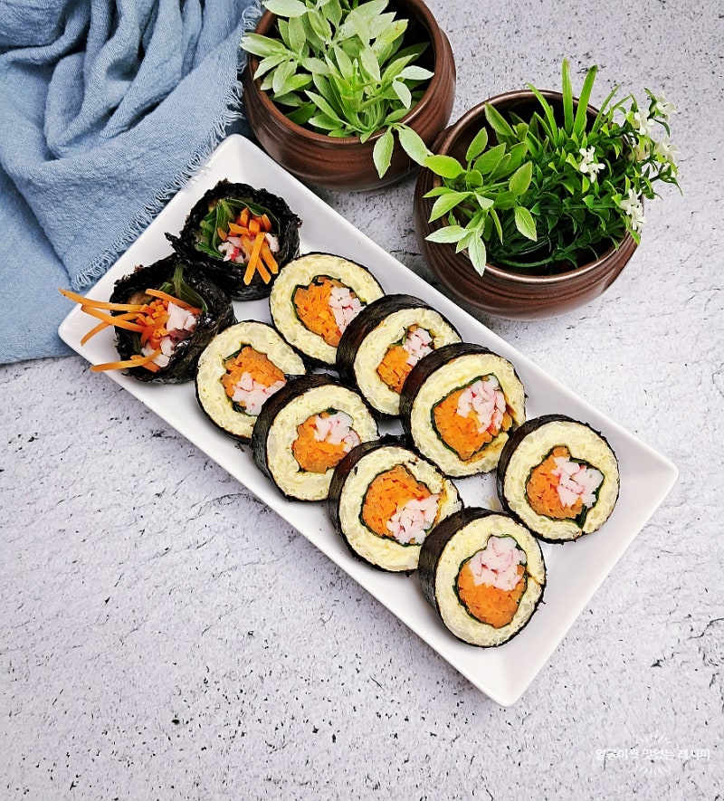 밥없는 김밥 레시피 다이어트 키토김밥 만들기 키토김밥뜻