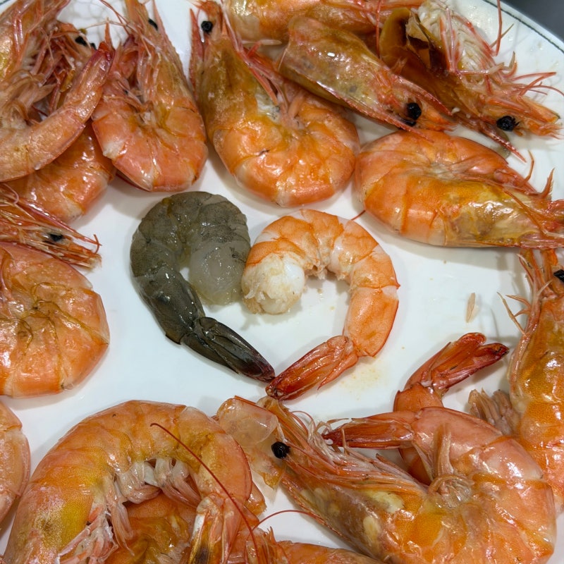 노량진 수산시장ㅣ대박수산 가을 제철 대하 생새우회랑 새우구이 먹으러 가기