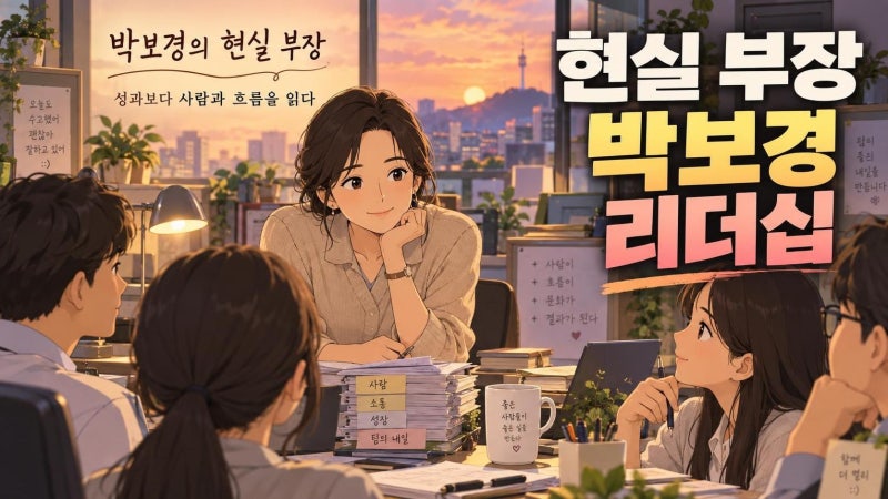 박보경 로또 1등도 출근합니다 박현숙 부장, 현실형 리더십이 주목받는 이유