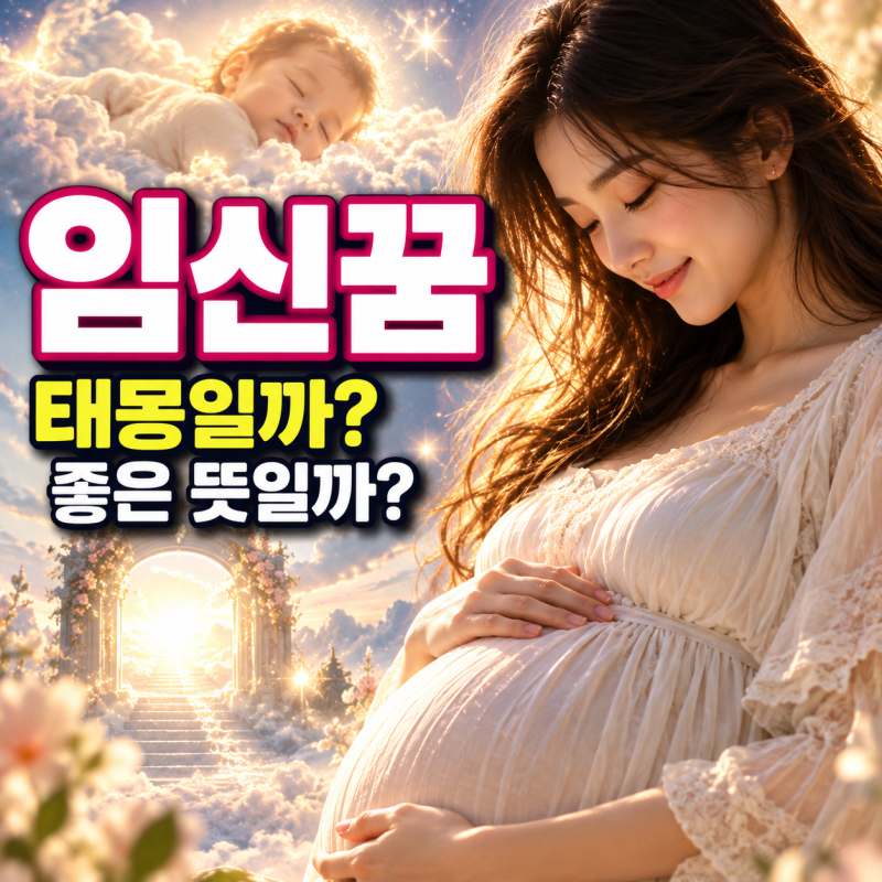 내가 임신하는꿈 해몽, 만삭 임신과 출산하는꿈 태몽 의미