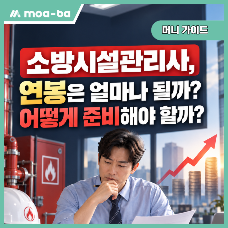 [머니 가이드 #13] 소방시설관리사, 연봉은 얼마나 될까? 어떻게 준비해야 할까?
