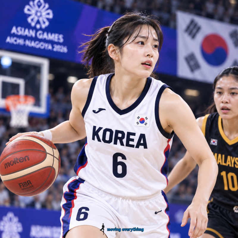 12년 만의 금메달 도전 시작됐다! 한국 여자농구, 첫판 106점으로 출발~